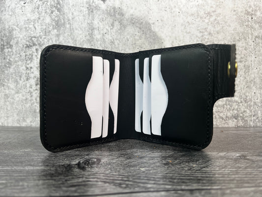 Snap Wallet with Cash Slot