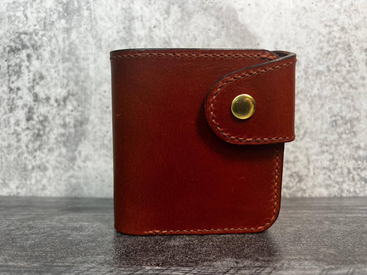 Snap Wallet with Cash Slot